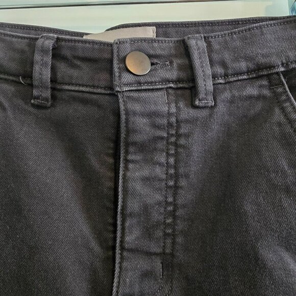 Everlane Black Jeans The Slim Leg Crop Ankle Size 00 - Picture 5 of 8